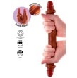 GET REAL - DOPPELENDES SILIKON-DILDO KARAMELL 35 CM GET REAL - DOPPELENDES SILIKON-DILDO KARAMELL 35 CM