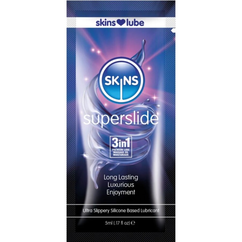 SKINS - SUPERSLIDE LUBRIFICANTE A BASE DI SILICONIO MONODOSE 5 ML