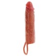 GET REAL - HYDRATED SKIN SILICONE PENIS SLEEVE CARAMEL 20 CM GET REAL - HYDRATED SKIN SILICONE PENIS SLEEVE CARAMEL 20 CM
