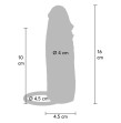 GET REAL - MANCHON PÉNIS VIBRANT EN SILICONE HYDRATANT CARAMEL 16 CM GET REAL - MANCHON PÉNIS VIBRANT EN SILICONE HYDRATANT CARAMEL 16 CM