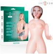 INTENSE DOLLS - NICOLE BAMBOLA GONFIABILE CON TRE ORIFIZI INTENSE DOLLS - NICOLE BAMBOLA GONFIABILE CON TRE ORIFIZI