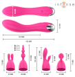 INTENSE - CHER VIBRADOR 20 PATRONES CON CABEZALES INTERCAMBIABLES INTENSE - CHER VIBRADOR 20 PATRONES CON CABEZALES INTERCAMBIABLES