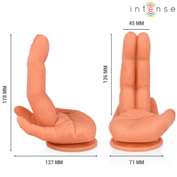 INTENSE - LEELA ESTIMULADOR PUNTO·G MANO FLEXIBLE 12,6 CM