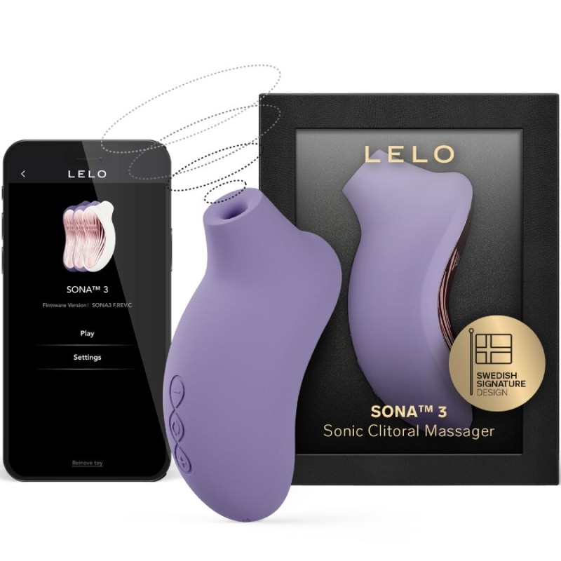 LELO - SONA 3 SONIC CLITORAL MASSAGER CREAM
