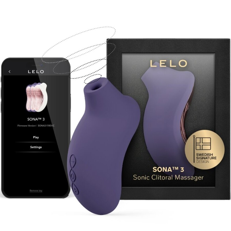 LELO - SONA 3 SONIC CLITORAL MASSAGER CREAM