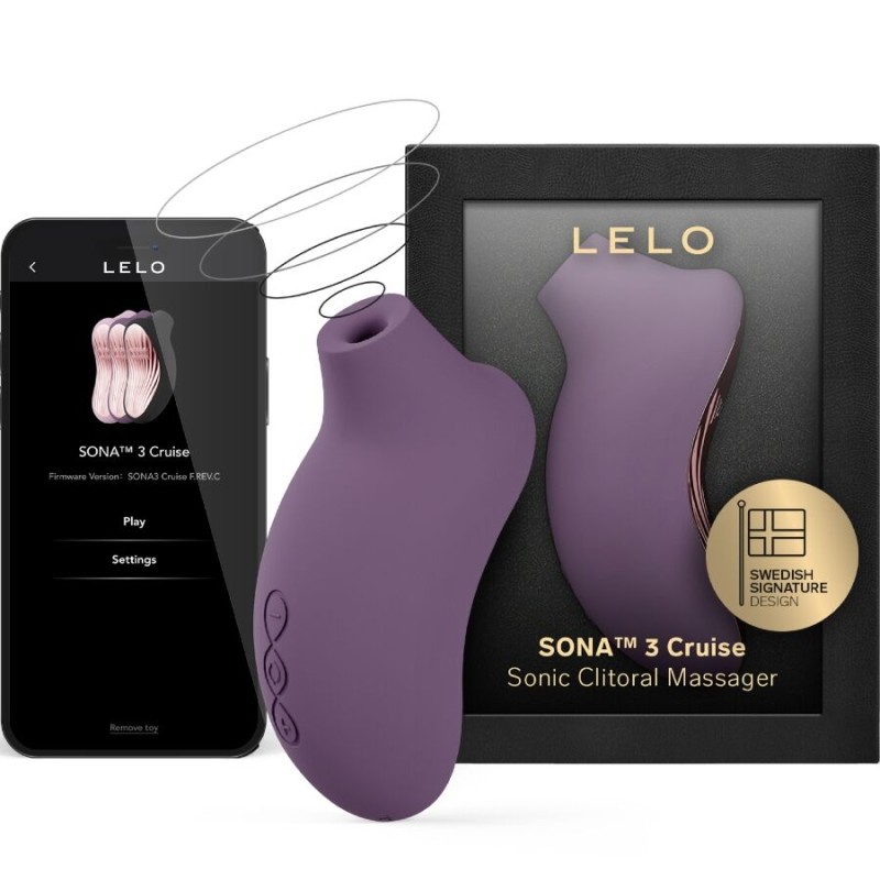 LELO - SONA 3 CRUISE SONIC KLITORALSAGER SCHWARZ