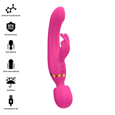 INTENSE - WINONA DOUBLE VIBRATOR RABBIT and WAND