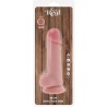 GET REAL - DELUXE REALISTIC PENIS WITH TESTICLES EXTRA THICK 28 CM