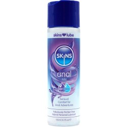 SKINS - ANAL HYBRID WATER and SILICONE-BASED LUBRICANT 130 ML