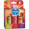 SKINS - FRUITY LUBES KIT LUBRICANTES SANDÍA, FRESA and MANGO 3 x 12 ML