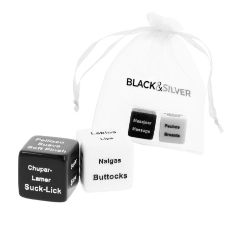 BLACKandSILVER - DICE FOR COUPLES ES-EN