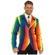 LEG AVENUE - BLAZER CRAVATTA RAINBOW S LEG AVENUE - BLAZER CRAVATTA RAINBOW S