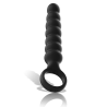 BLACKandSILVER - BOB POWERFUL SILICONE ANAL DILATOR