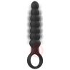 BLACKandSILVER - BOB POWERFUL SILICONE ANAL DILATOR