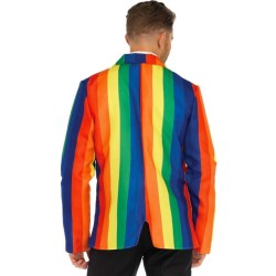 LEG AVENUE - BLAZER TIE RAINBOW S