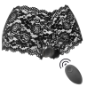 BLACKandSILVER - ZARA REMOTE CONTROL STIMULATOR WITH FREE PANTY