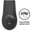 BLACKandSILVER - KEAN VIBRATOR TOUCH CONTROL BLACKandSILVER - KEAN VIBRATOR TOUCH CONTROL