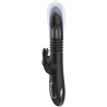 BLACKandSILVER - KENJI VIBROMASSEUR RABBIT UP and DOWN TÉLÉCOMMANDE WATCHME