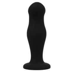 BLACKandSILVER - SEAN PLUG ANALE PREMIUM IN SILICONE NERO