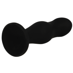 BLACKandSILVER - SEAN PLUG ANAL PREMIUM SILICONE NOIR
