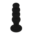BLACKandSILVER - SCOTT PREMIUM SILIKON ANALPLUG SCHWARZ BLACKandSILVER - SCOTT PREMIUM SILIKON ANALPLUG SCHWARZ