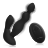 BLACKandSILVER - CORA ANAL PLUG SILICONE REMOTE CONTROL