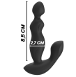 BLACKandSILVER - TELECOMANDO IN SILICONE PLUG ANALE CORA BLACKandSILVER - TELECOMANDO IN SILICONE PLUG ANALE CORA