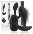 BLACKandSILVER - DWAYNE ANAL PLUG SILIKON FERNBEDIENUNG BLACKandSILVER - DWAYNE ANAL PLUG SILIKON FERNBEDIENUNG