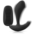 BLACKandSILVER - TÉLÉCOMMANDE EN SILICONE POUR PLUG ANAL DWAYNE BLACKandSILVER - TÉLÉCOMMANDE EN SILICONE POUR PLUG ANAL DWAYNE