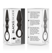 BLACKandSILVER - POTENTE PLUG ANALE IN SILICONE OZZY BLACKandSILVER - POTENTE PLUG ANALE IN SILICONE OZZY