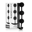 BLACKandSILVER - CHAPELET ANAL HARRY 3 SPHÈRES EN SILICONE 14 CM