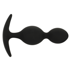 BLACKandSILVER - ORSON PLUG SILIKON 2 ANALWELLEN 9 CM