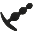 BLACKandSILVER - RUPERT ANAL BALL CHAIN 10 CM BLACKandSILVER - RUPERT ANAL BALL CHAIN 10 CM