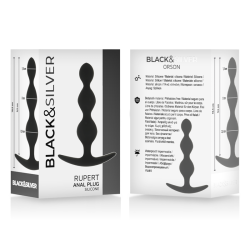 BLACKandSILVER - RUPERT ANALKUGELKETTE 10 CM