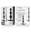 BLACKandSILVER - RUPERT ANALKUGELKETTE 10 CM BLACKandSILVER - RUPERT ANALKUGELKETTE 10 CM