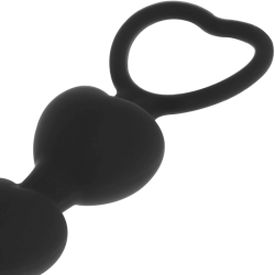 BLACKandSILVER - MILA ANAL-HERZKETTE 18 CM