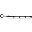 BLACKandSILVER - KORG ANAL ROSENKRANZ SILIKON INITIATION 21 CM
