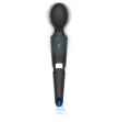 BLACKandSILVER - BECK BACCHETTA E VENTOSA 2 IN 1 IN SILICONE BLACKandSILVER - BECK BACCHETTA E VENTOSA 2 IN 1 IN SILICONE