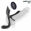 ADDICTED TOYS - DOPPIO ANELLO PER PENE CON STIMOLATORE CLITORIDEO ADDICTED TOYS - DOPPIO ANELLO PER PENE CON STIMOLATORE CLITORIDEO