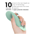 WOMANIZER - VIBE VIBRADOR LAY-ON SILENCIOSO VERDE CLARO WOMANIZER - VIBE VIBRADOR LAY-ON SILENCIOSO VERDE CLARO