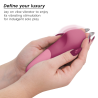 WOMANIZER - VIBE LAY-ON VIBRATORE SILENZIOSO ROSA SCURO