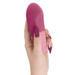 WOMANIZER - VIBE LAY-ON VIBRATORE SILENZIOSO ROSA SCURO