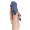 WOMANIZER - VIBE LAY-ON SILENT VIBRATOR DARK BLUE