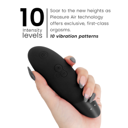 WOMANIZER - ENHANCE CLITORIAL STIMULATOR BLACK