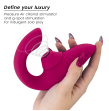 WOMANIZER - VIBRATEUR STIMULATEUR BLEND RABBIT ROSE VIBRANT