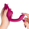 WOMANIZER - VIBRATEUR STIMULATEUR BLEND RABBIT ROSE VIBRANT