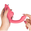 WOMANIZER - BLEND RABBIT VIBRATOR STIMULATOR VIBRANT ROSE WOMANIZER - BLEND RABBIT VIBRATOR STIMULATOR VIBRANT ROSE