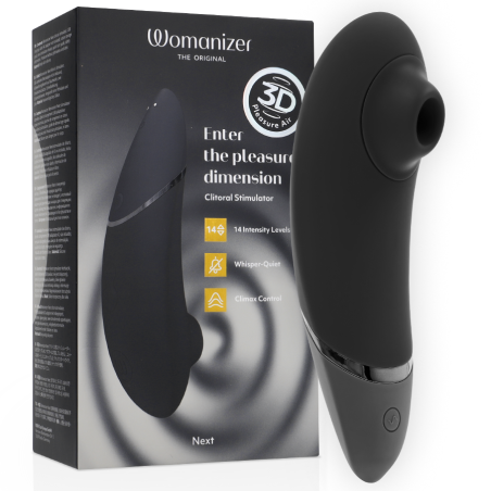 WOMANIZER - NEXT STIMOLATORE CLITORIDEO NERO