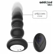 ADDICTED TOYS - TAPPO ANALE ROTANTE E VIBRANTE, LUCE LED, TELECOMANDO ADDICTED TOYS - TAPPO ANALE ROTANTE E VIBRANTE, LUCE LED, TELECOMANDO
