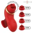 INTENSE - PATTY STIMULATEUR AVEC 4 TÊTES : SUCCION, TAPOTER, GRIFFER ET LÉCHER INTENSE - PATTY STIMULATEUR AVEC 4 TÊTES : SUCCION, TAPOTER, GRIFFER ET LÉCHER